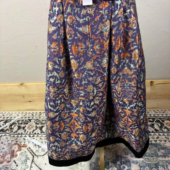 Krüger Dirndl Dress Set EU 46 U 14 3 Piece Set Oktoberfest Velvet Bodice German - Picture 5 of 14